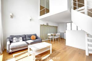 Appartements Duplex lumineux avec terrasse Champs de Mars : photos des chambres
