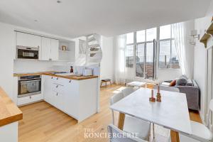 Appartements Duplex lumineux avec terrasse Champs de Mars : photos des chambres