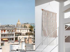 Appartements Duplex lumineux avec terrasse Champs de Mars : photos des chambres