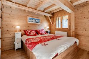 Chalets L'echappee Belle en Montagne - site location-chalet : photos des chambres