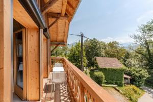 Chalets L'echappee Belle en Montagne - site location-chalet : photos des chambres