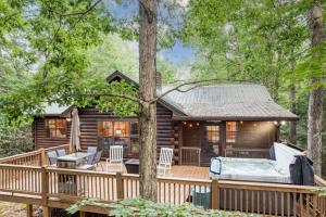 Cozy Cabin Retreat with Hot Tub Game Room