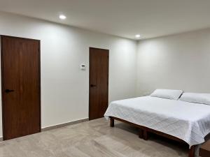 Modern studio in a waterfront building