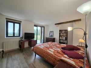 Maisons de vacances Gite charmant a Limeuil avec internet et animaux acceptes - FR-1-616-497 : photos des chambres