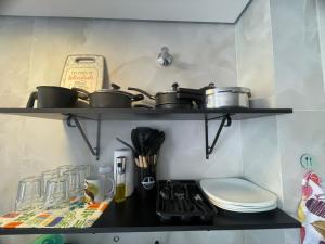 Sala living frente ao Mar