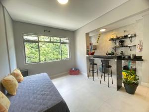 Sala living frente ao Mar