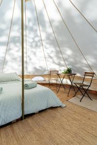 Glamping by the beach