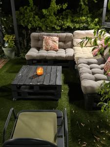 Escale Etoile du désert 8 couchages, terrasse, parking privé