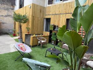 Escale au jardin des rêves terrasse parking privée 8 personnes