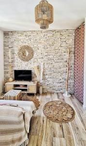Appartements N2 Barbacane-Pieds Cite-Boheme Chic-Clim Mobile : photos des chambres