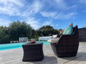 Villa Amacali vue mer piscine chauffée climatisée