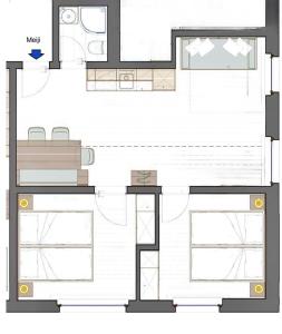 Alpines Bijou-Meiji Haus Juliana an der Bergbahn
