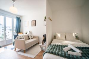 Appartements Le Rollin - Proche Hopital- Netflix : photos des chambres