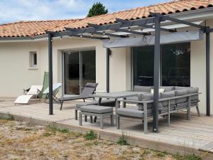 Maisons de vacances Magnifique maison de plein pied : Maison 3 Chambres