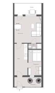 Strandkoje - Waterkant