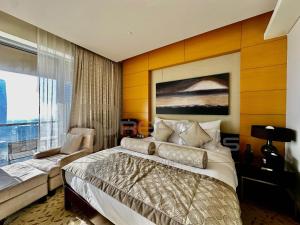 Emaar Fashion Avenue Studio Burj view