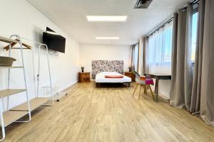 Appartements Gare a pied 5 chambres confort & espace : photos des chambres