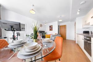 Modern Canary Wharf Apt - Cozy Super King Bed