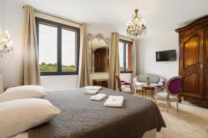 Appart'hotels Chateau Hermitage de Combas : photos des chambres
