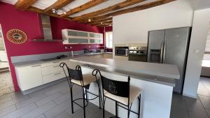 Maisons de vacances Maison familiale a la campagne : photos des chambres