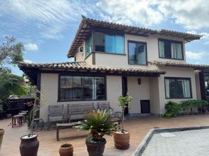 Grande casa de praia em Geribá com 4 suítes