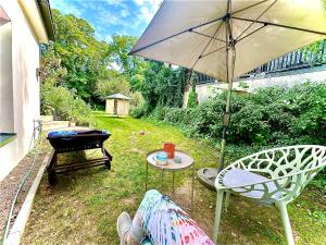 Stylisches See-Studio mit Badezugang & Garten