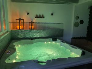 Villas Villa avec maxi Jacuzzi a cote de maison des examens : photos des chambres