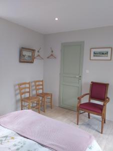 Sejours chez l'habitant Chambre discrete 2 a 3 pers : photos des chambres