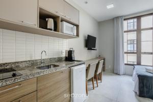 Studio moderno a 600m da Estação da Luz - JQP0521