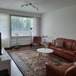 Bright through-house triangle