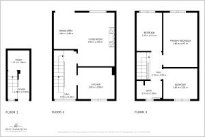 3-Bed Apartment - Sleeps up to 6 - Near City Centre - Free Parking