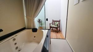 Loft hidro, opção romântica, ar quentefrio, churrasqueira