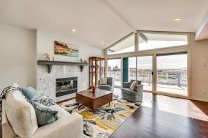 Waterfront Home with Dock and Hot Tub in Oak Harbor!