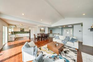 Waterfront Home with Dock and Hot Tub in Oak Harbor!