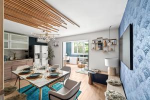 Appartements Appartement Design Porte de Paris avec parking : photos des chambres