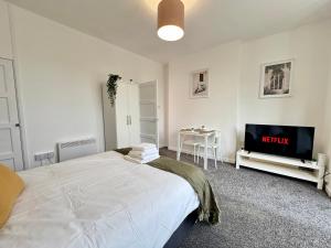 THE SPRINGFIELD SUITE - ONE BEDROOM APARTMENT - KIDDERMINSTER CENTRAL - SLEEPS 3 GUESTS - PARKING INCLUDED - WEST MIDLANDS SAFARI PARK LOCATIOn