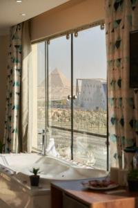 Plaza Pyramids & GEM View