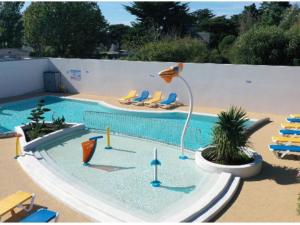 Campings Mobil-home cosy avec terrasse, 4 personnes - API-1-52-771 : photos des chambres