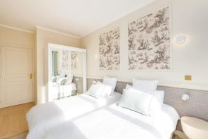 Appartements Luxury sea view 3BR-2BA with services in Deauville : photos des chambres