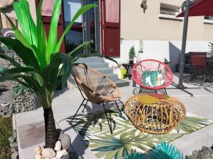 Sejours chez l'habitant Studio tres calme 5mn VICHY : photos des chambres
