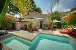 Villas FRGK Villa Boheme Chic Pool : photos des chambres