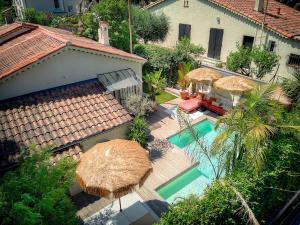 Villas FRGK Villa Boheme Chic Pool : photos des chambres
