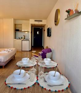 Appartements  Studio Zen Lourdes  4 personnes - Clim - Wifi : photos des chambres