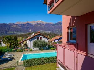 Rose Rossa Roselina Terrassen Ferienwohnung OG