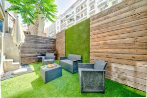 Studio proche mer avec jardin