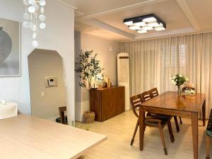 Arisu Sauna House 전철역2초#3BR#공항픽업#사우나#롯데월드#잠실#장박할인#Kspo#올림픽공원#명동#아산병원