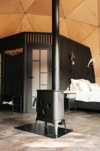 Dôme géodésique exceptionnel en pleine nature