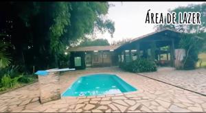 Sitio duas casas sauna piscina