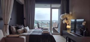 Apartament Giżycko Studio 57 , kawalerka z widokiem na jezioro