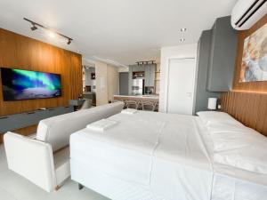 Flat Alto e Completo Com linda Vista da Cidade